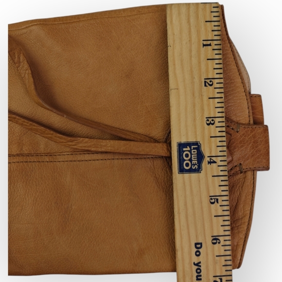 VTG COACH SELENA TAN LIGHT BROWN GENUINE LEATHER WESTERN BOOTS FRINGE SIZE 7B - Picture 10 of 12